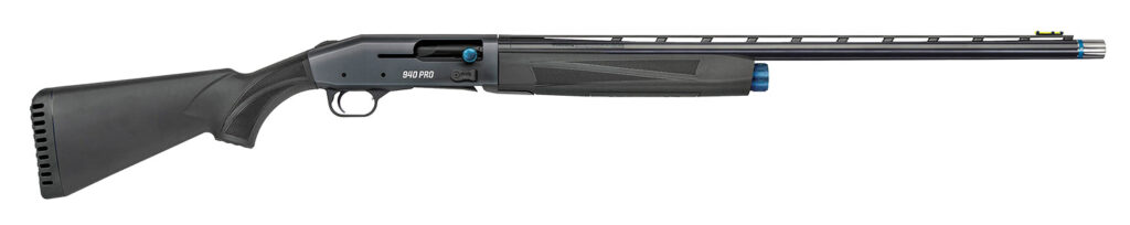 Mossberg 940 Pro, 12 Gauge Semi-Automatic Shotgun, 26", Matte Blue/Black Synthetic, 4-Round