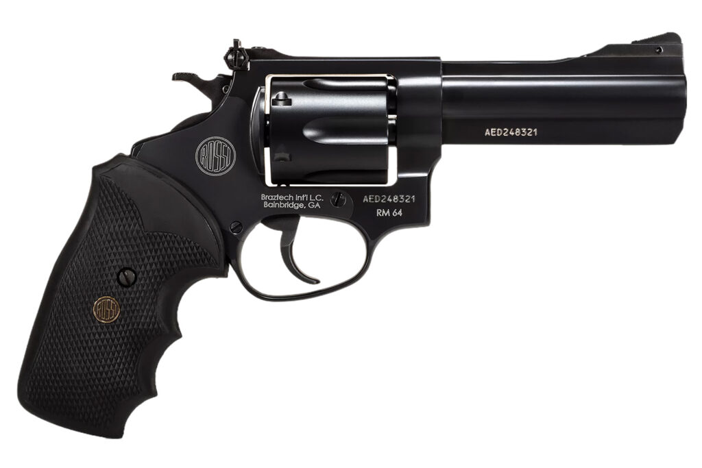 Rossi RM64, .357 Mag Revolver, 4", Black, 6-Round