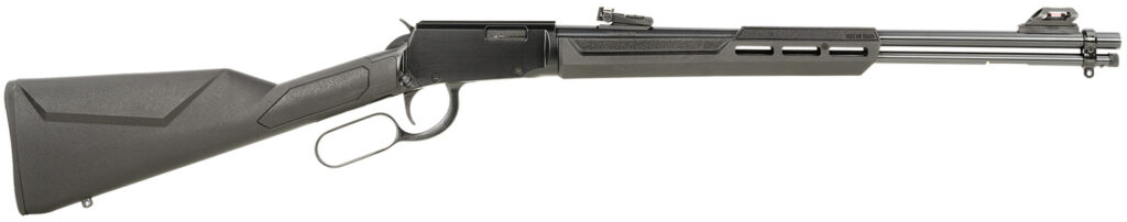 Rossi Rio Bravo, .22 WMR Rifle, 20", Black Synthetic Stock, 12-Round