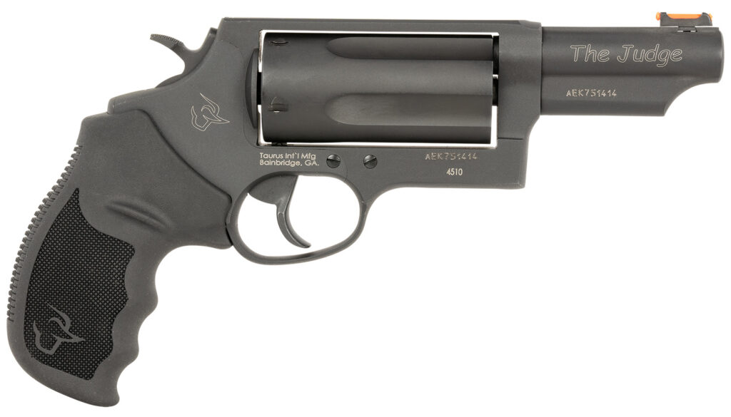 Taurus Judge T.O.R.O. Magnum, .45 Colt/.410 Bore Revolver, 3" Barrel, Black, 5-Round