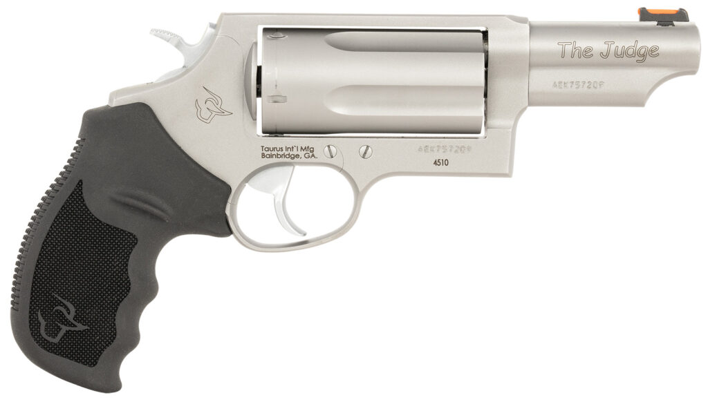 Taurus Judge T.O.R.O., .45 Colt/.410 Bore Revolver, 3" Barrel, Stainless Steel, 5-Round