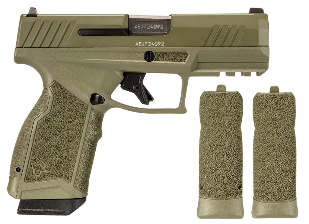 Taurus GX4 Carry, 9mm Pistol, 3.7" Barrel, OD Green/Black, 15+1