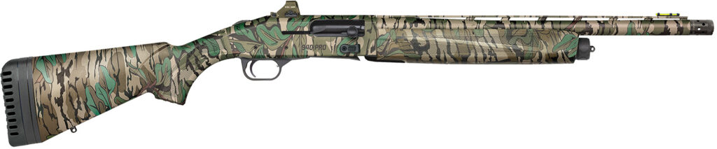 Mossberg 940 Pro Turkey, 12 Gauge Semi-Automatic Shotgun, 18.5", Holosun Red Dot, Mossy Oak Greenleaf Camo, 4+1
