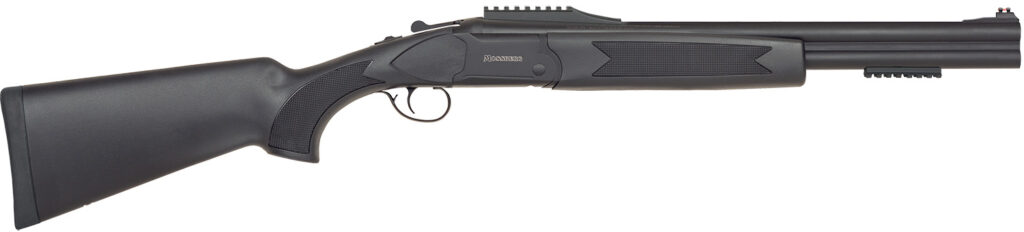 Mossberg Silver Reserve Eventide, 12 Gauge Over/Under Shotgun, 18.5", Matte Blue/Black Synthetic, 2-Round