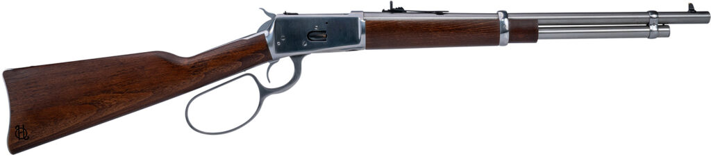 Heritage 92, .45 Colt Rifle, 18", Polished Stainless/Hardwood, 8-Round