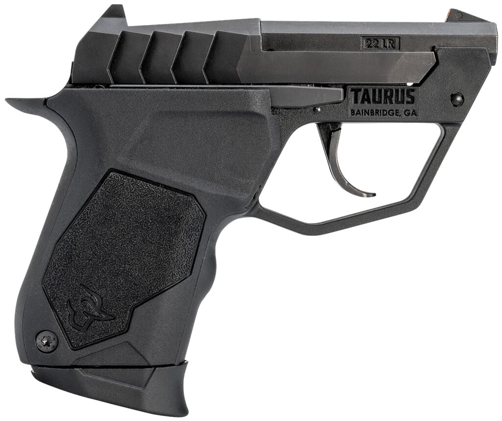 Taurus 22TUC, .22 LR Pistol, 2.5" Barrel, Black, 9+1