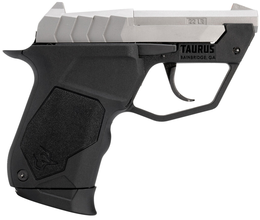 Taurus 22TUC, .22 LR Pistol, 2.5" Barrel, Stainless Steel, 9+1