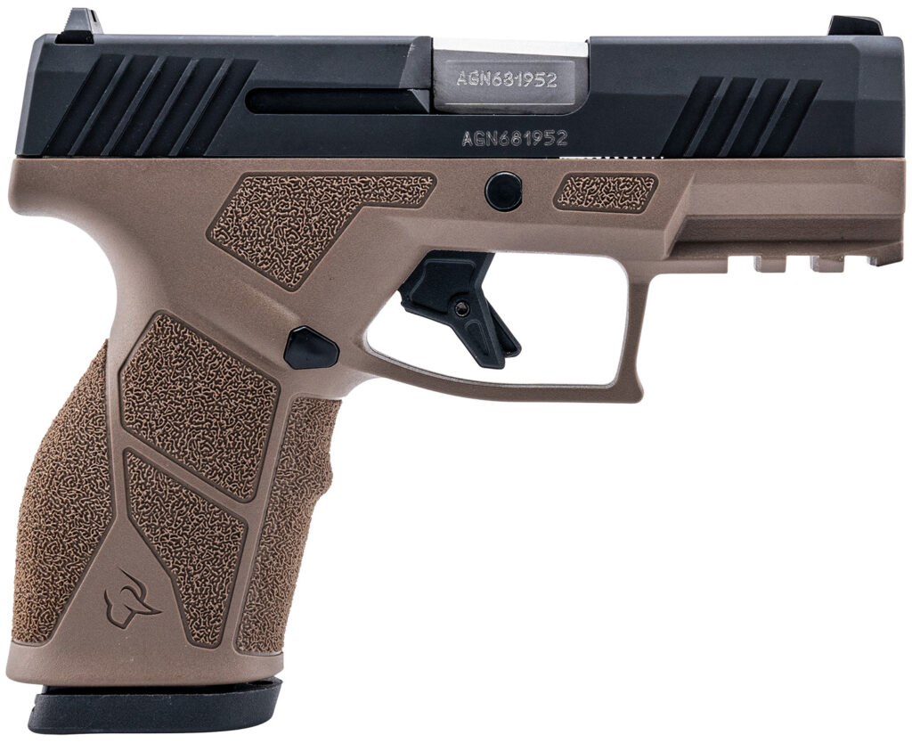 Taurus GX2, 9mm Pistol, 3.38" Barrel, Brown/Black, 13+1
