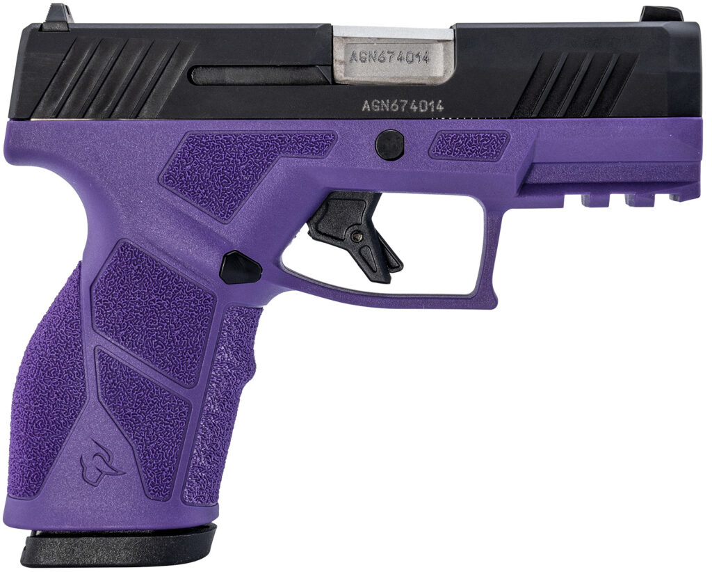 Taurus GX2, 9mm Pistol, 3.38" Barrel, Dark Purple/Black, 13+1