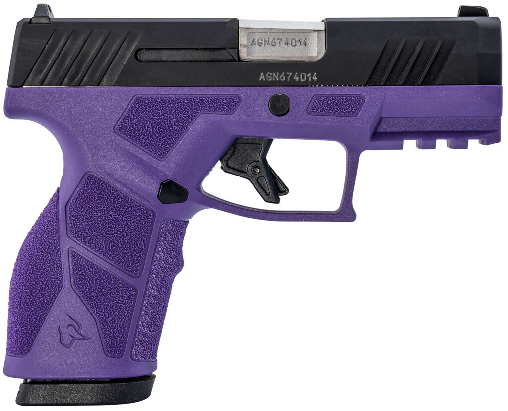 Taurus GX2, 9mm Pistol, 3.38" Barrel, Dark Purple/Black, 10+1