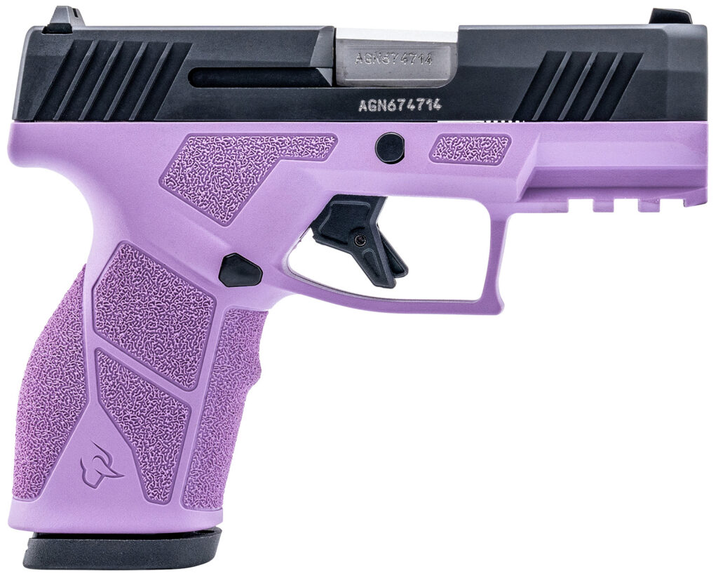 Taurus GX2, 9mm Pistol, 3.38" Barrel, Light Purple/Black, 13+1