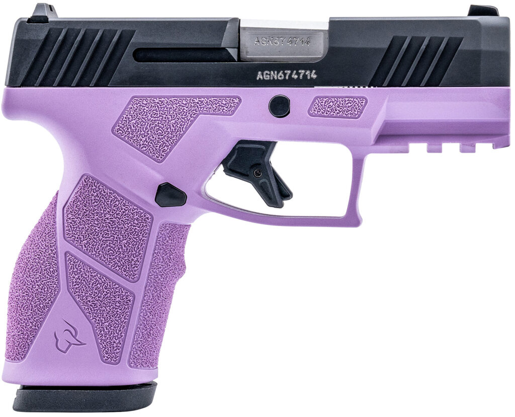 Taurus GX2, 9mm Pistol, 3.38" Barrel, Light Purple/Black, 10+1