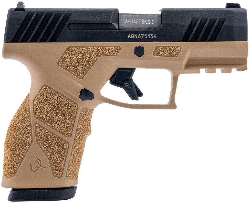 Taurus GX2, 9mm Pistol, 3.38" Barrel, Tan/Black, 13+1