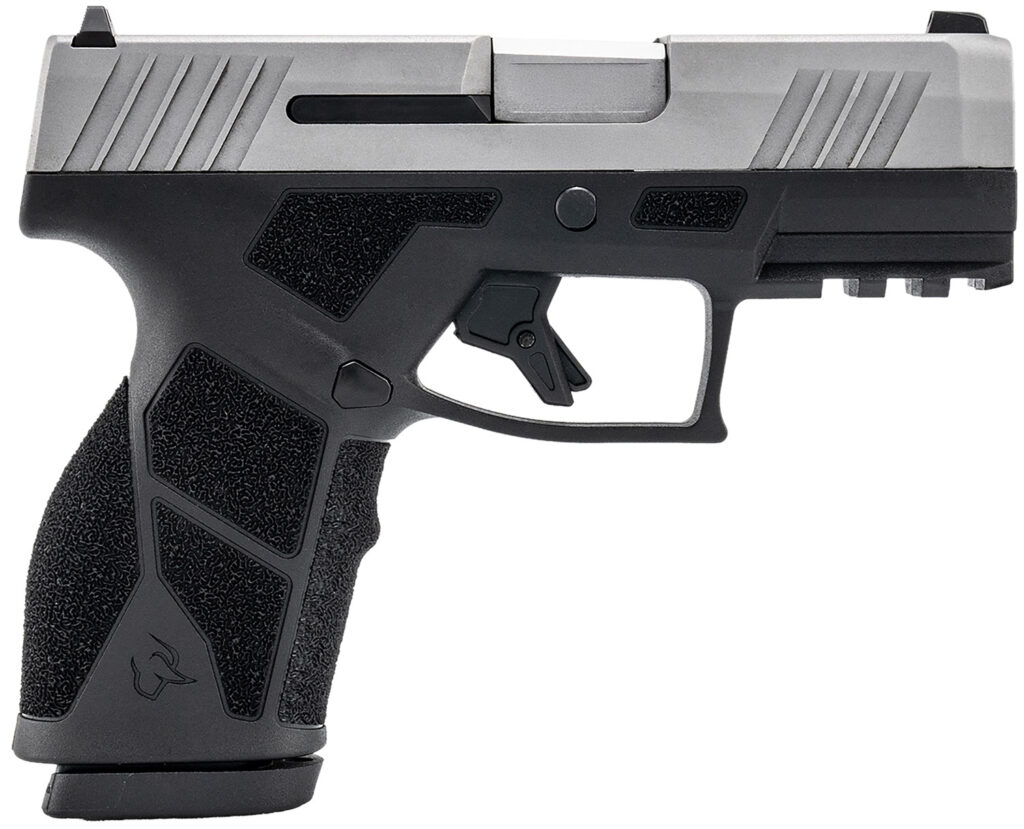 Taurus GX2, 9mm Pistol, 3.38" Barrel, Black/Stainless Steel, 10+1