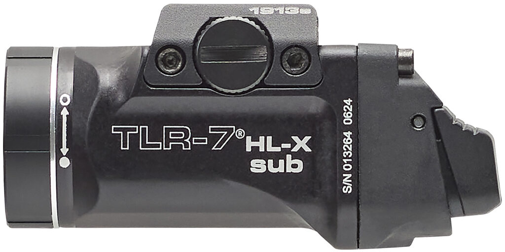 Streamlight TLR-7 HL-X Sub USB 1913 Black LED Tactical Weapon Light