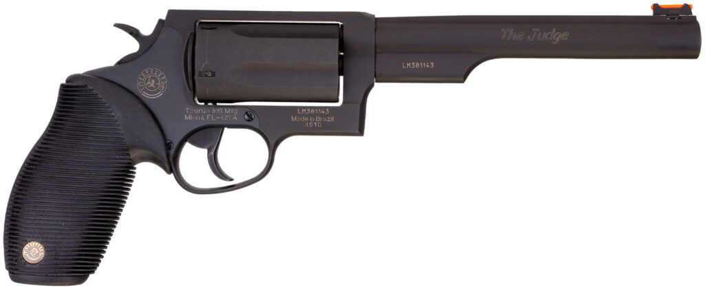 Taurus Judge, .45 Colt/.410 Bore Revolver, 6.5" Barrel, Black, 5-Round