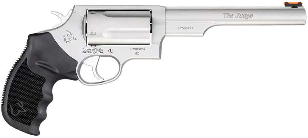Taurus Judge, .45 Colt/.410 Bore Revolver, 6.5" Barrel, Stainless Steel, 5-Round