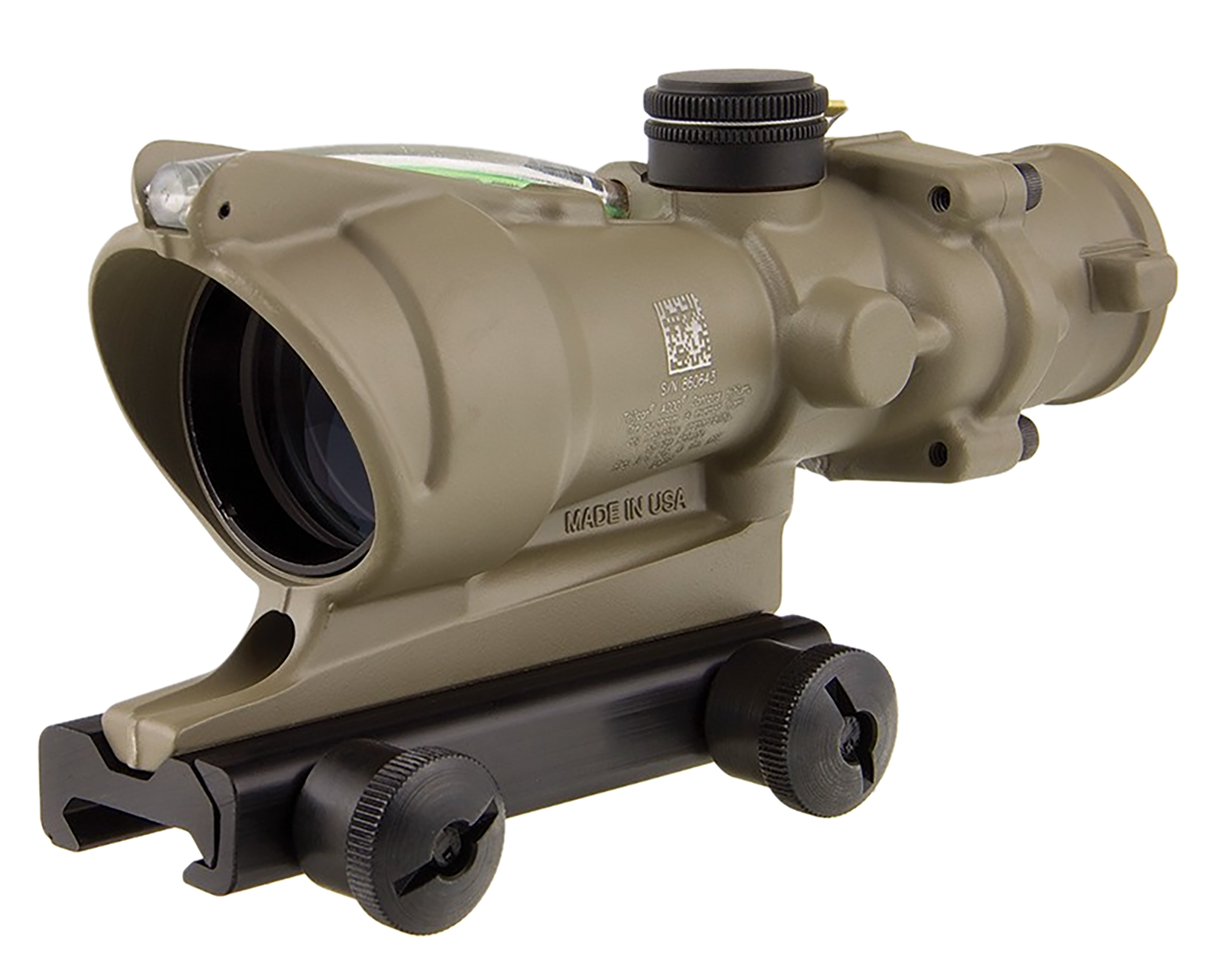 Trijicon ACOG 4×32 Riflescope, Green .223 Crosshair Reticle, TA51 Mount, Flat Dark Earth - product view