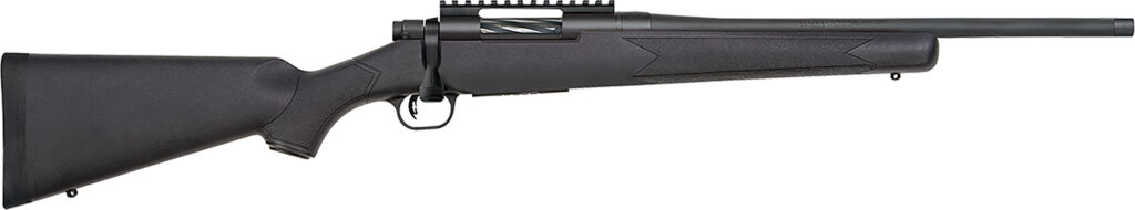 Mossberg Patriot Carbine, 350 Legend Bolt-Action Rifle, 18", Threaded Barrel, Matte Blue/Black Synthetic, 4+1