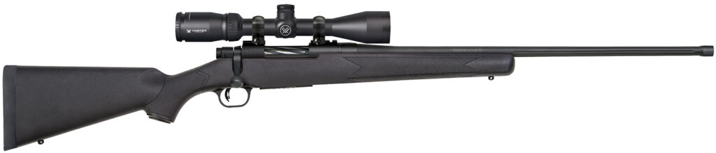 Mossberg Patriot Vortex Scoped Combo, 400 Legend Bolt-Action Rifle, 20", Threaded Barrel, Matte Blue/Black Synthetic, 4+1