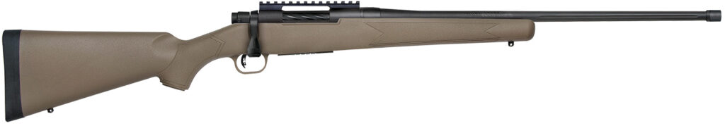 Mossberg Patriot Predator, 350 Legend Bolt-Action Rifle, 20", Threaded Barrel, FDE/Black Synthetic, 4+1