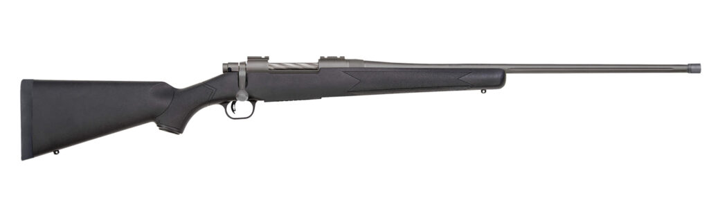 Mossberg Patriot, 400 Legend Bolt-Action Rifle, 20", Threaded Barrel, Stainless Cerakote/Black Synthetic, 4+1