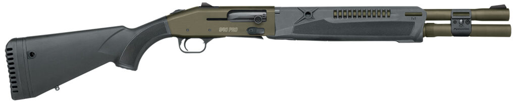 Mossberg 940 SPX, 12 Gauge Semi-Automatic Shotgun, 18.5", Ghost Ring Sights, OD Green/Black Synthetic, 7+1