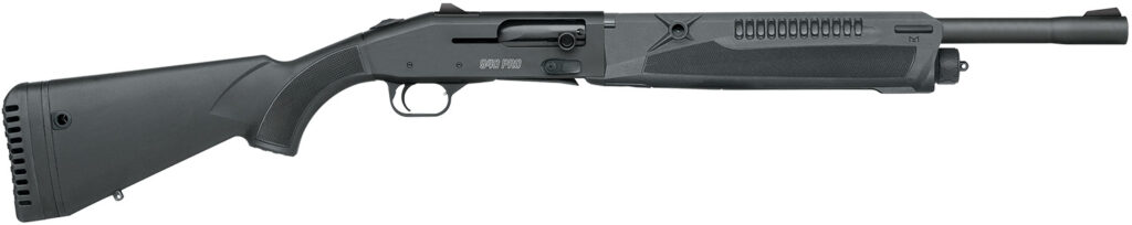 Mossberg 940 Pro Tactical Optic-Ready, 12 Gauge Semi-Automatic Shotgun, 18.5", Ghost Ring Sights, Matte Blue/Black Synthetic, 4+1