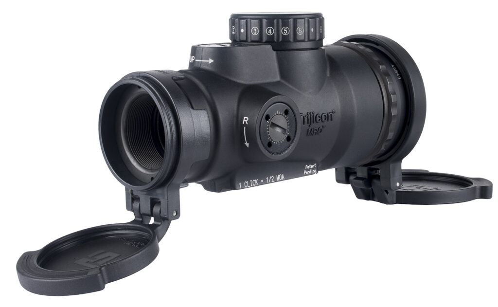 Trijicon MRO HD Patrol 1×25 Red Dot Sight, 2 MOA Dot & 68 MOA Circle, No Mount, Black