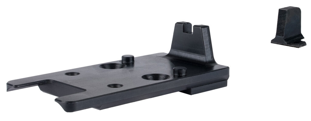Trijicon Bright & Tough SRO/RMR HD Mount with Integrated Iron Sights for FN 509, Non-Tritium
