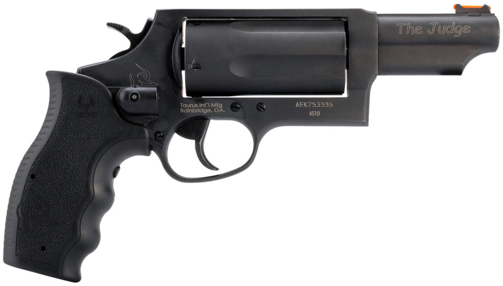 Taurus Judge Magnum, .45 Colt/.410 Bore Revolver, 3" Barrel, Black, Viridian Laser, 5-Round