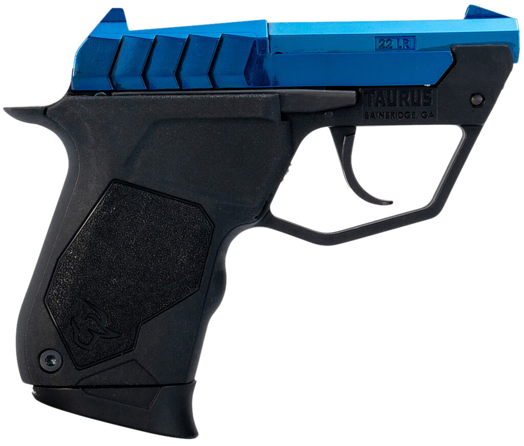 Taurus 22TUC, .22 LR Pistol, 2.5" Barrel, Blue PVD, 9+1