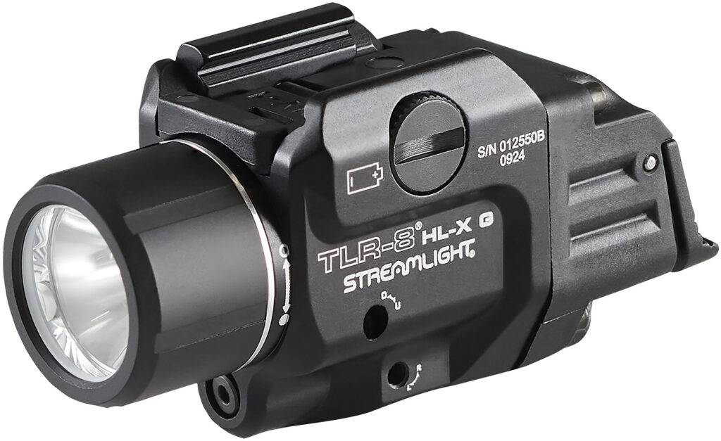 Streamlight TLR-8 HL-X G USB Black LED Tactical Weapon Light with Green Laser