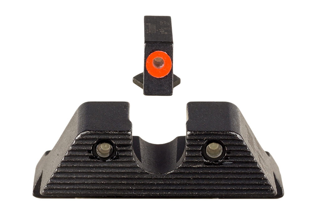 Trijicon HD XR Night Sight Set for Glock 42/43/43X/48, Non-MOS, Orange Front Outline