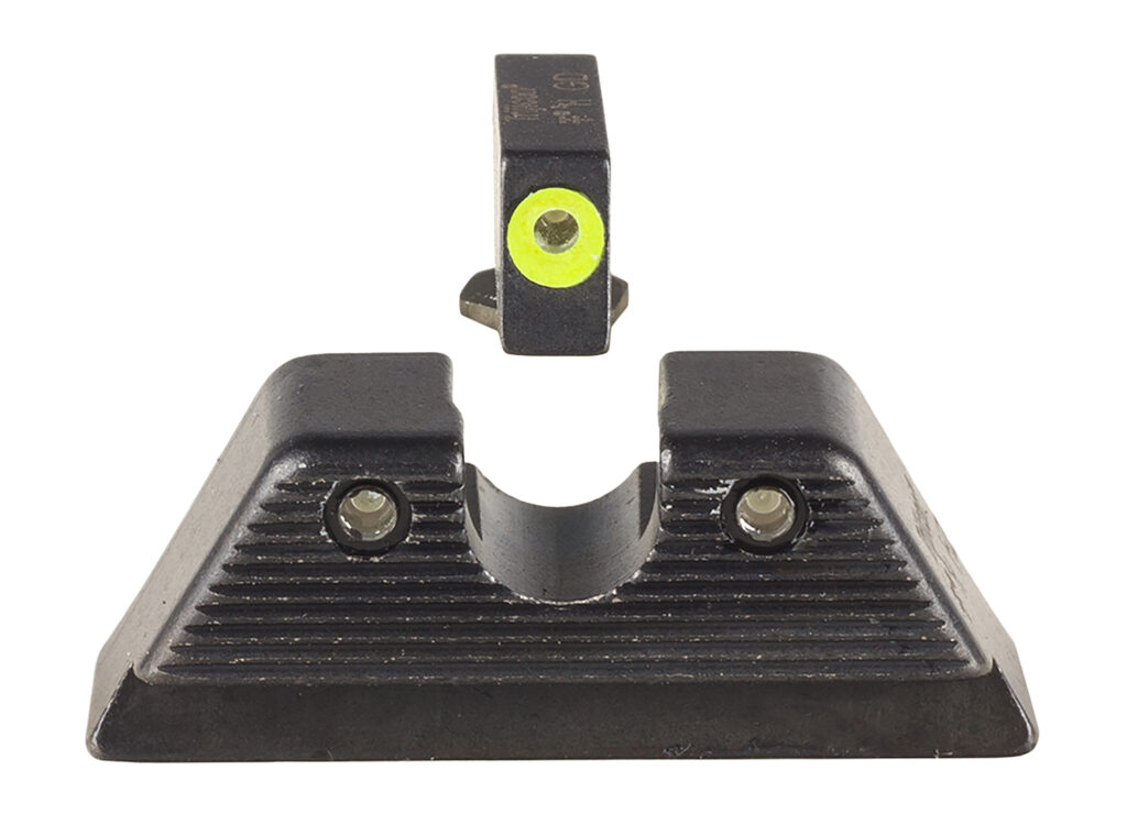Trijicon HD XR Night Sight Set for Standard-Frame Glock MOS, Yellow Front Outline