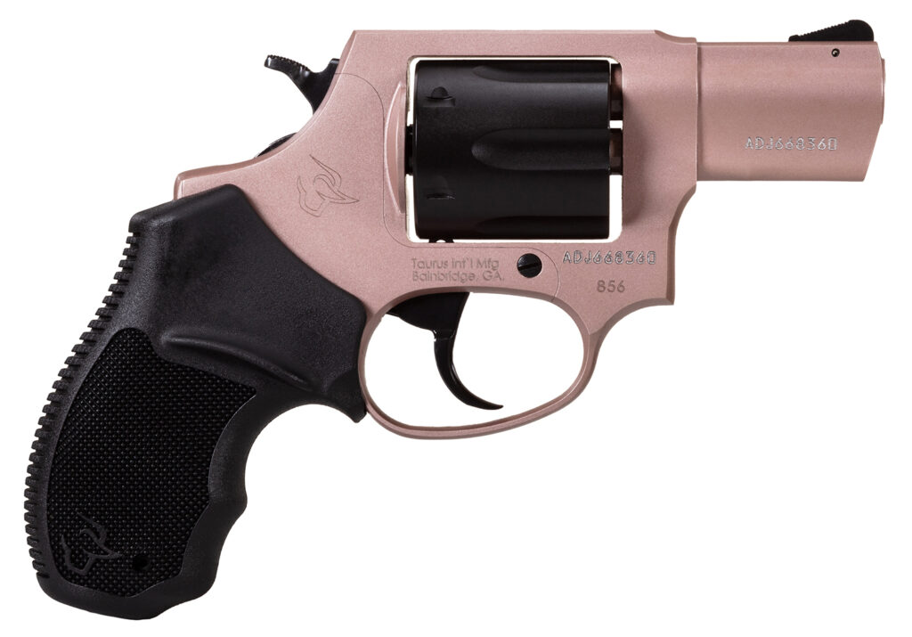 Taurus 856, .38 Special +P Revolver, 2" Barrel, Rose Gold/Gray, 6-Round