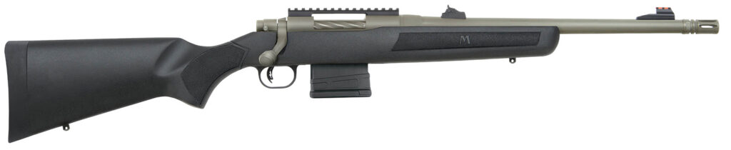 Mossberg MVP Patrol, 7.62 NATO Bolt-Action Rifle, 16.25", Rifle Sights, Threaded Barrel, Tungsten Gray/Black Synthetic, 10+1