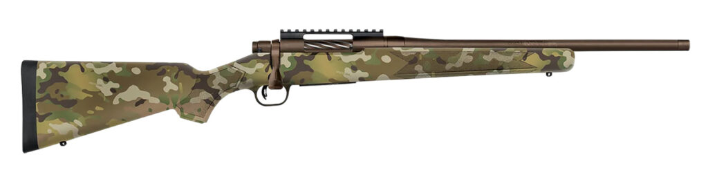 Mossberg Patriot Carbine, 6.5 Creedmoor Bolt-Action Rifle, 18", Threaded Barrel, Multicam Synthetic, 4+1