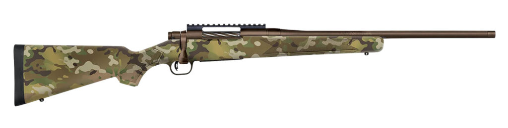Mossberg Patriot Carbine, 7mm PRC Bolt-Action Rifle, 20", Threaded Barrel, Patriot Brown Cerakote/Multicam Synthetic, 3+1