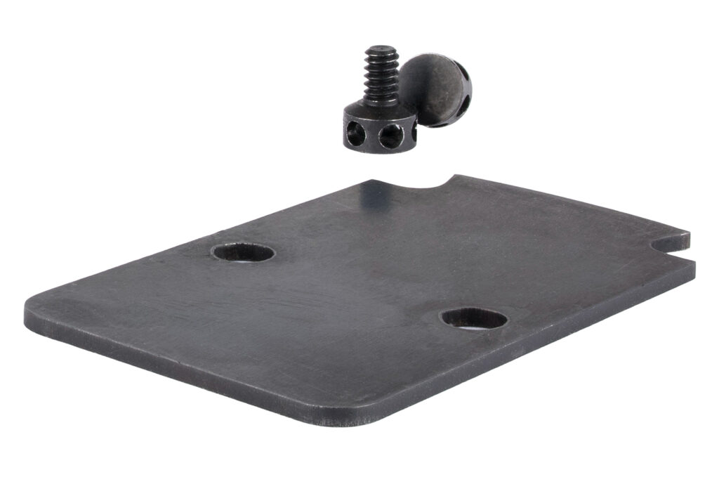 Trijicon RCR Mounting Plate for ZEV/Agency AOS Slides, Black