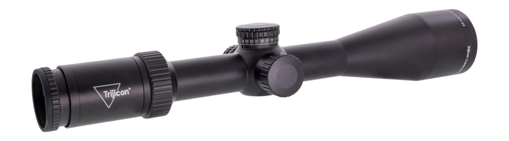 Trijicon Credo HX 4-16×50 SFP Riflescope, Red/Green BDC Hunter Holds Reticle, Satin Black