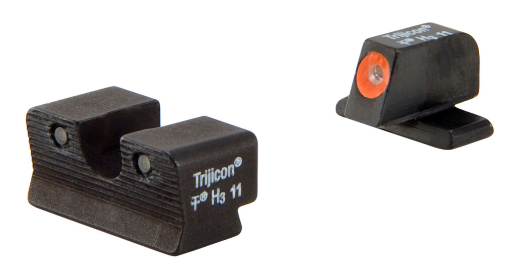 Trijicon HD Night Sight Set for Springfield XD-S, Orange Front Outline