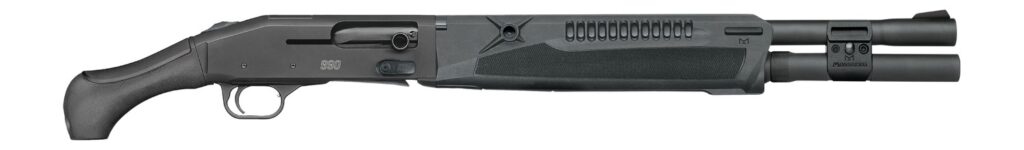 Mossberg 990 Security SPX, 12 Gauge Semi-Automatic Shotgun, 18.5", Matte Blue/Black Synthetic, 7+1