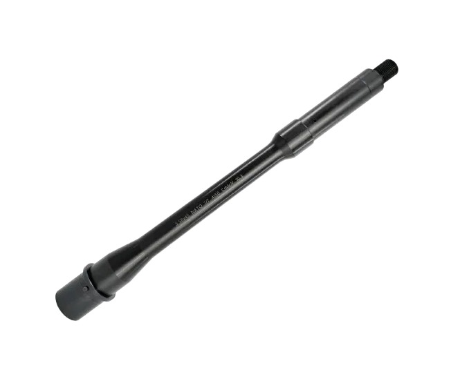 One Horse AR-15 Barrel, 5.56 NATO, 10.5", Carbine Gas, 1:7 Twist, 1/2x28, Black