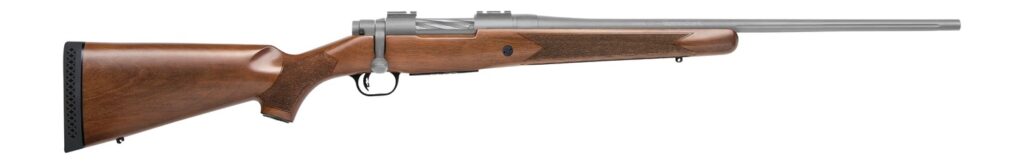 Mossberg Patriot, .270 Win Bolt-Action Rifle, 22", Stainless Cerakote/Walnut, 5+1