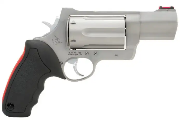 Taurus Raging Judge Magnum, .45 Colt/.410 Bore/.454 Casull Revolver, 3" Barrel, Black/Stainless Steel, 6-Round