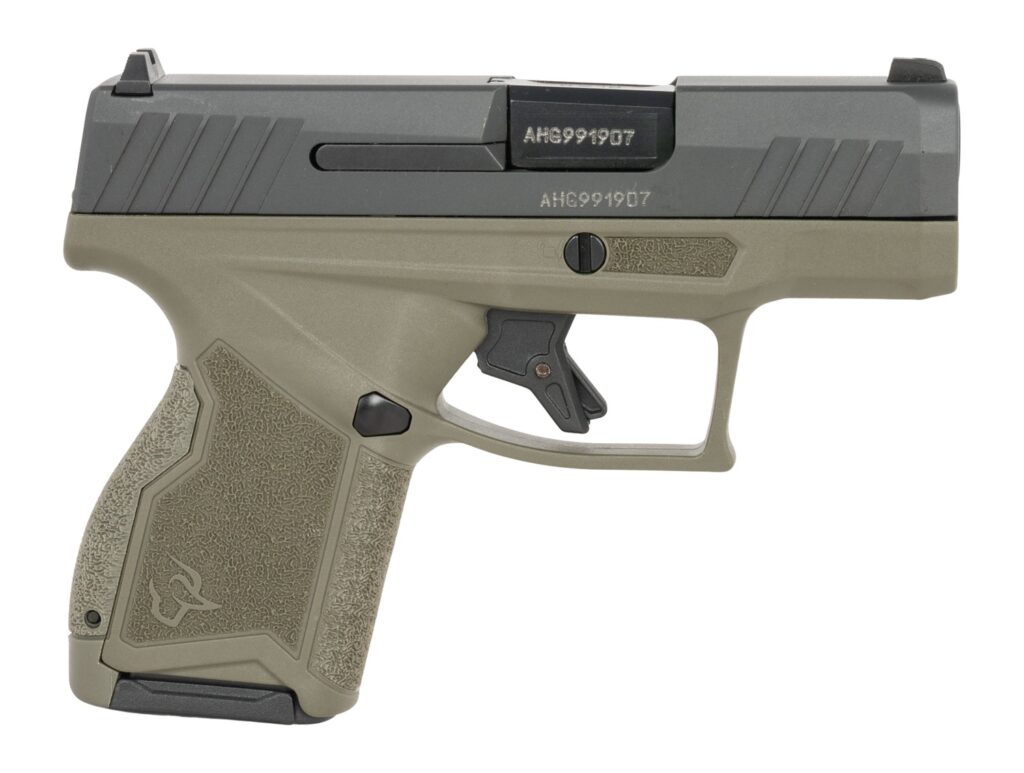 Taurus GX4, 9mm Pistol, 3" Barrel, OD Green/Black, 11+1