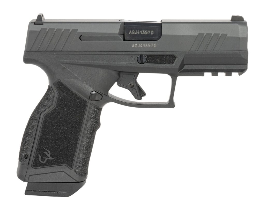 Taurus GX4 Carry, 9mm Pistol, 3.7" Barrel, Black, 5 Magazines, 10+1