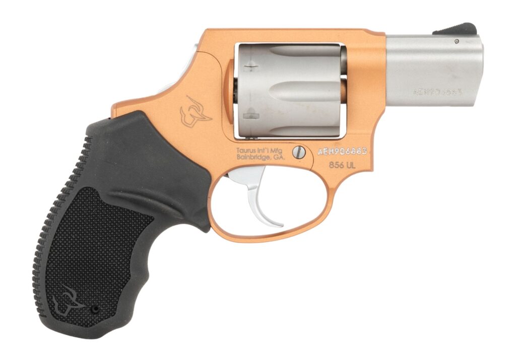 Taurus 856 Ultra Lite, .38 Special +P Revolver, 2" Barrel, Copper/Stainless Steel, 6-Round