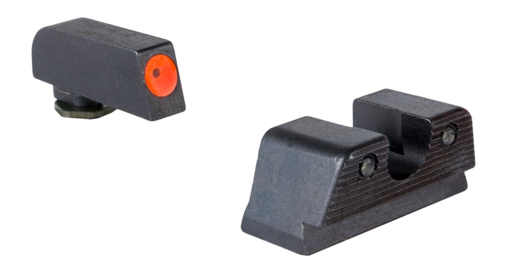 Trijicon HD Night Sight Set for Glock 43X/48 MOS, Orange Front Outline
